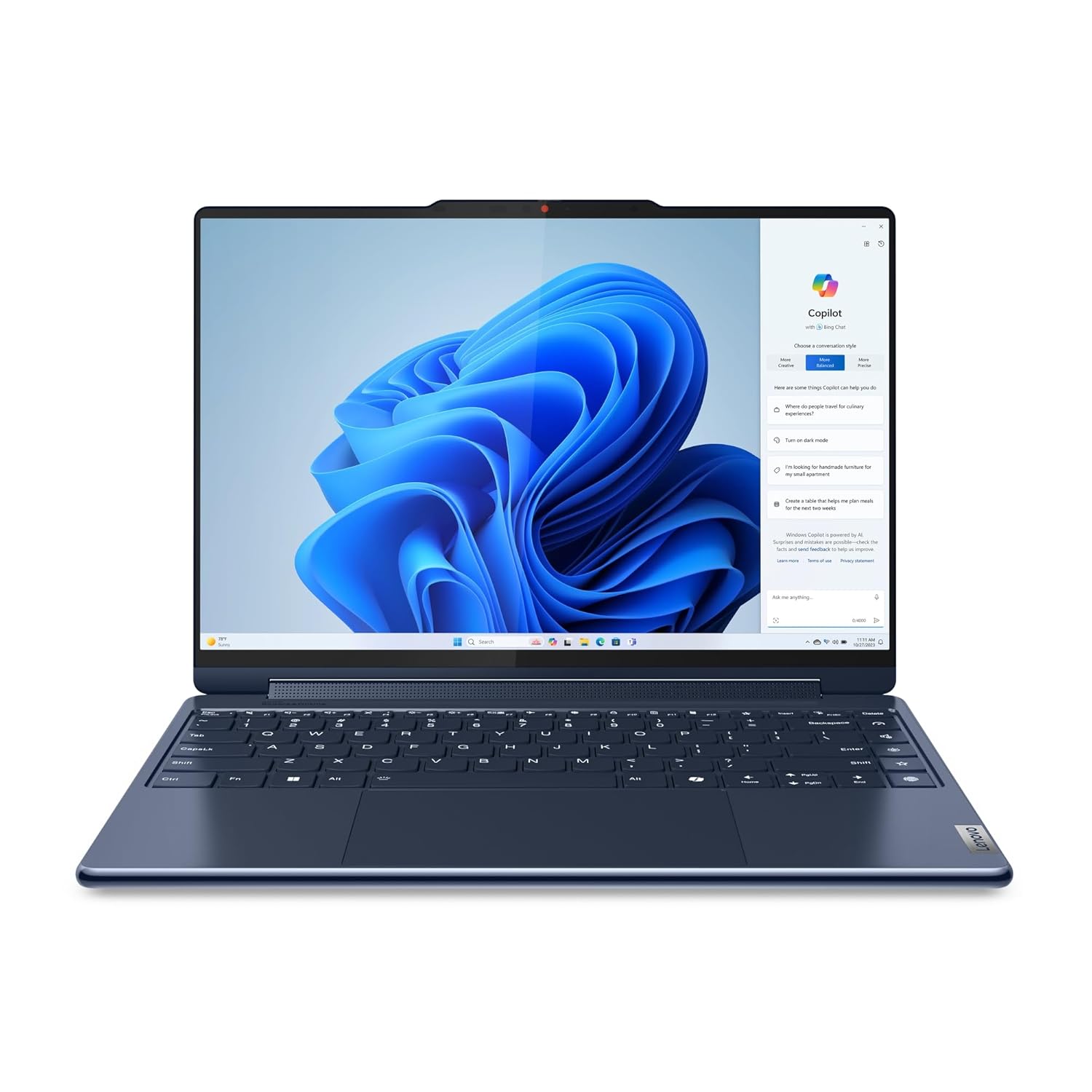 LENOVO YOGA 9 (1LIN)Laptop (Intel® Core™ Ultra 7 155H / 16C (6P + 8E