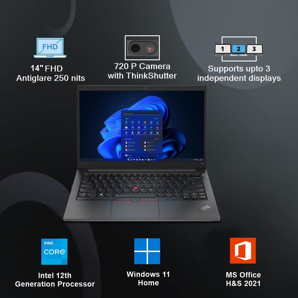LENOVO THINKPAD E14 (21E3S04W00)Laptop (I5-12th Gen(1235U) / 16GB